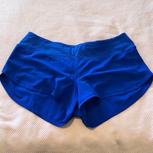 Blue Lululemon Shorts